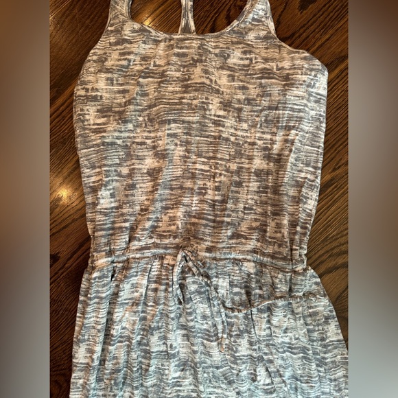 Athleta Textured Gray Maxi Dress - Picture 3 of 8